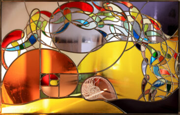 Vitraux arc en ciel Armorique Vitrail