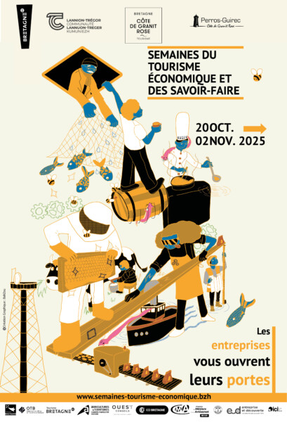 Affiche des Semaines du Tourisme Économique et de Savoir-Faire 2025